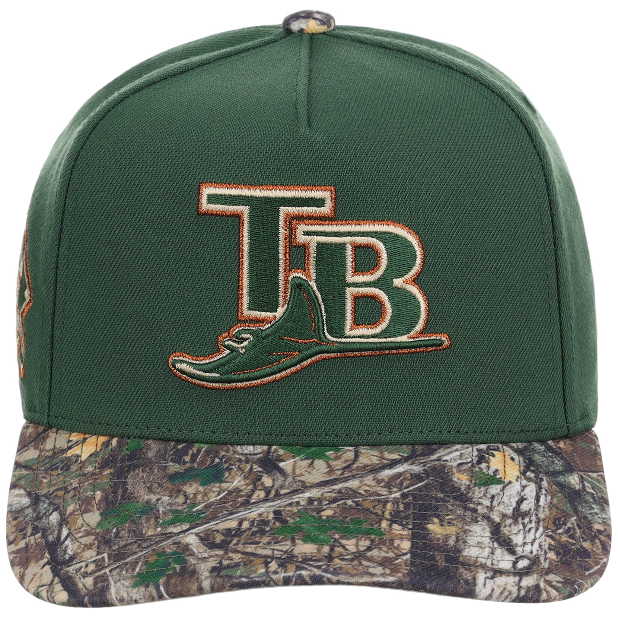 Tampa Bay Rays MLB Mitchell & Ness Copper Trees Pro Pinch