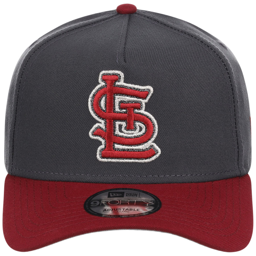 St. Louis Cardinals MLB Graphite x Cardinal FASHION CORE New Era 9FORTY A-Frame