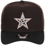 Dallas Cowboys Burnt Graphite Dallas Starhide New Era 9FORTY A-Frame
