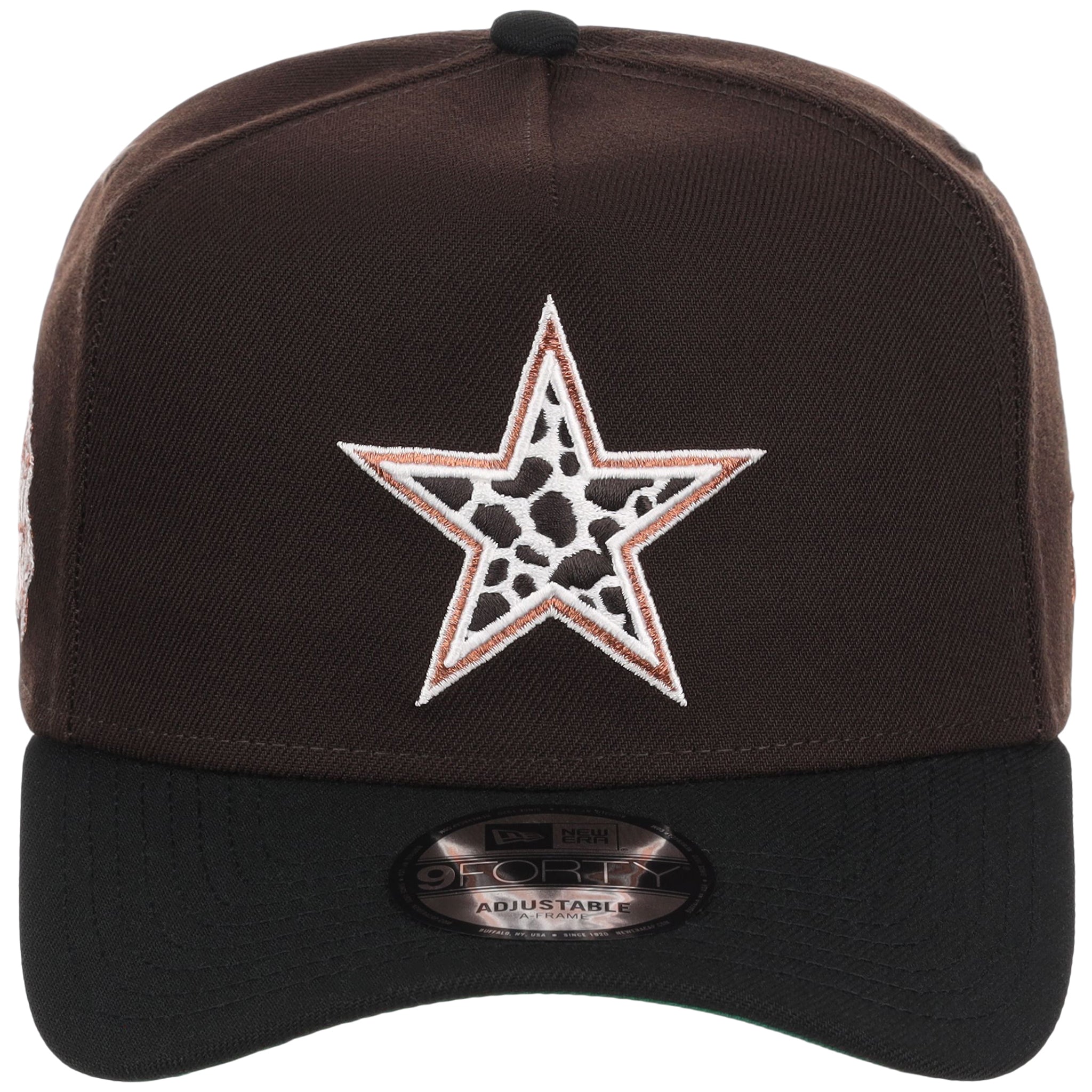 Dallas Cowboys Burnt Graphite Dallas Starhide New Era 9FORTY A-Frame
