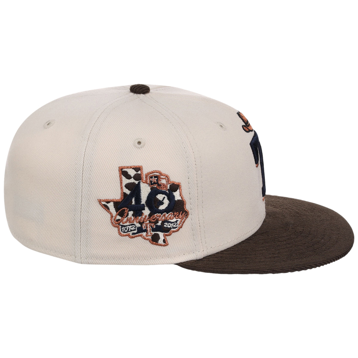 Texas Rangers Lone Star Livestock New Era 59FIFTY (Cream/Walnut)