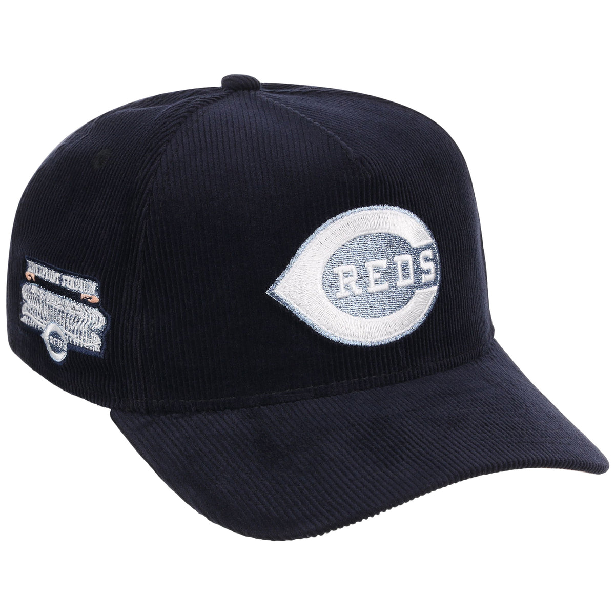 Cincinnati Reds MLB Peach Ice Navy Cord New Era 9FORTY A-Frame