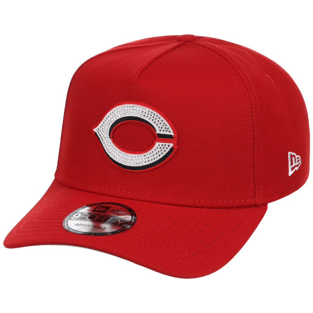 Cincinnati Reds MLB Diamond Bling New Era 9FORTY A-Frame