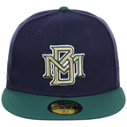 Milwaukee Brewers MLB Cooperstown Authentic Collection New Era 59FIFTY (Navy/Green)