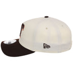 Texas Rangers MLB Chrome x Burnt Wood FASHION CORE New Era 9FORTY A-Frame