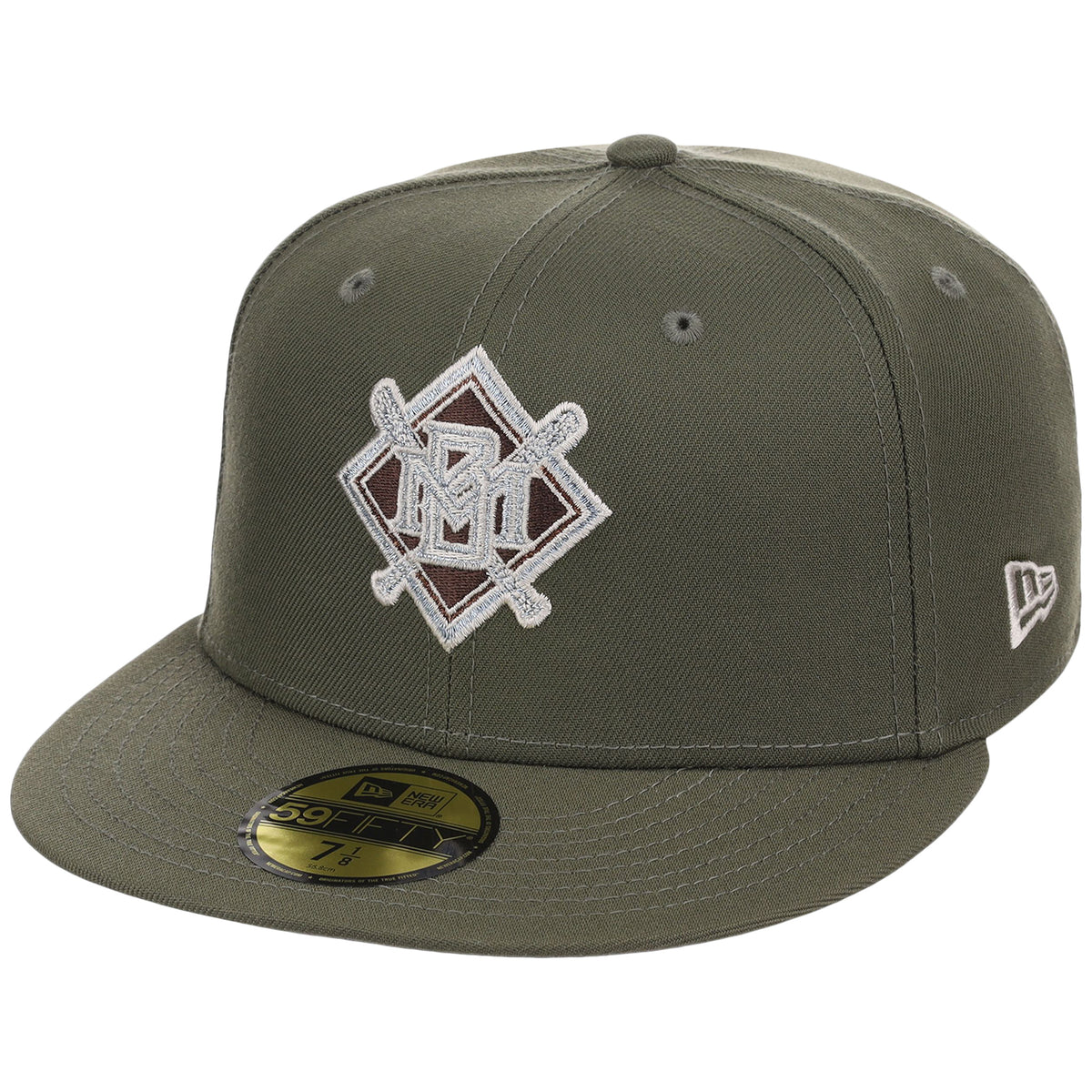 Milwaukee Brewers MLB Olive Alloy New Era 59FIFTY