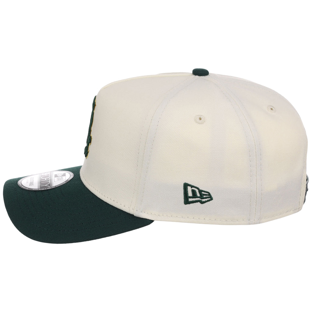 Chicago White Sox MLB Chrome x Dark Green FASHION CORE New Era 9FORTY A-Frame