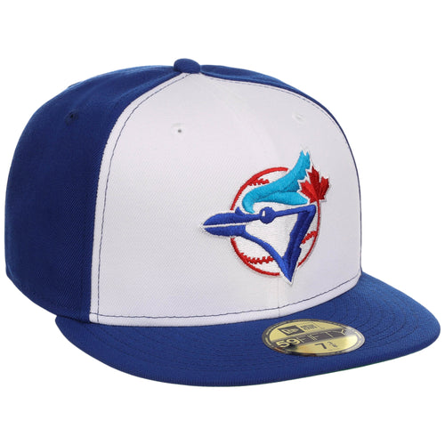Toronto Blue Jays MLB Cooperstown Authentic Collection New Era 59FIFTY (White/Royal)