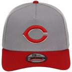 Cincinnati Reds MLB Gray OTC FASHION CORE New Era 9FORTY A-Frame