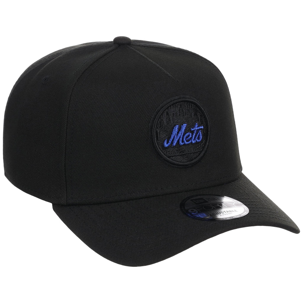 New York Mets MLB Black x Royal FASHION CORE New Era 9FORTY A-Frame