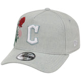 Cleveland Guardians MLB Denim Flower New Era 9FORTY
