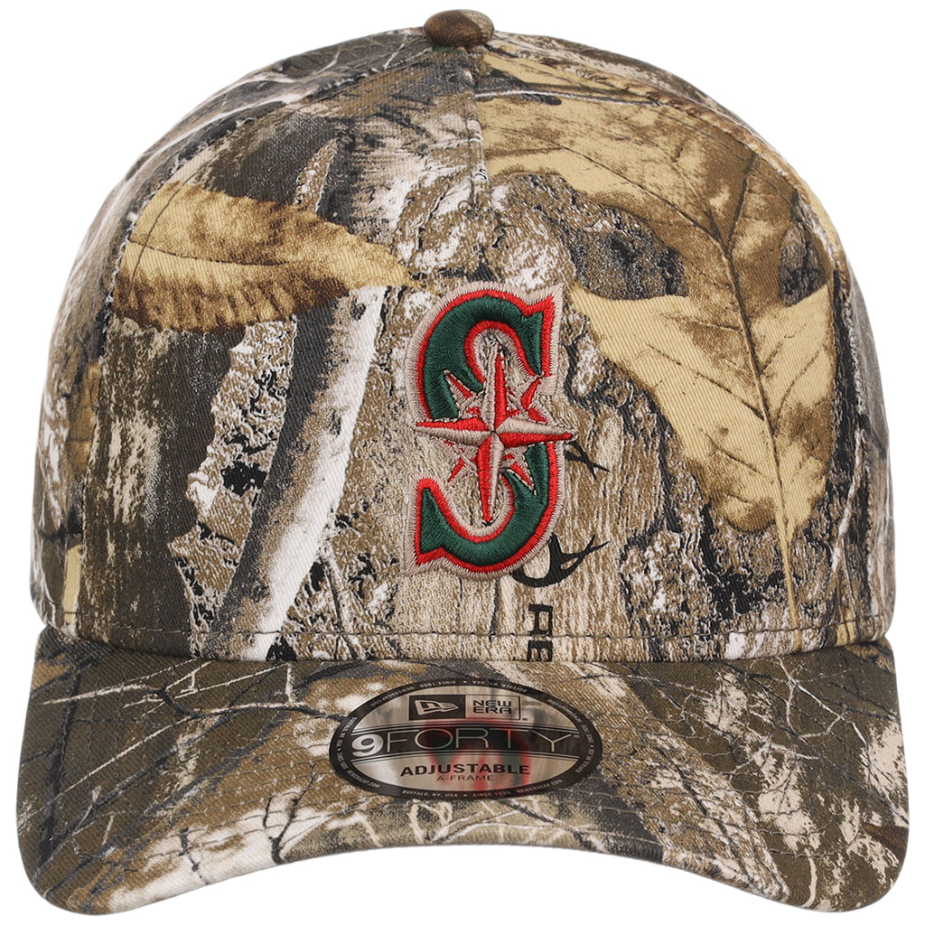 Seattle Mariners MLB Realtree FASHION CORE New Era 9FORTY A-Frame