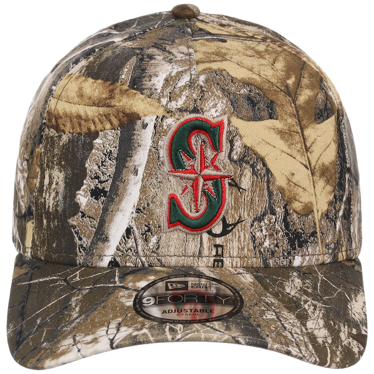Seattle Mariners MLB Realtree FASHION CORE New Era 9FORTY A-Frame