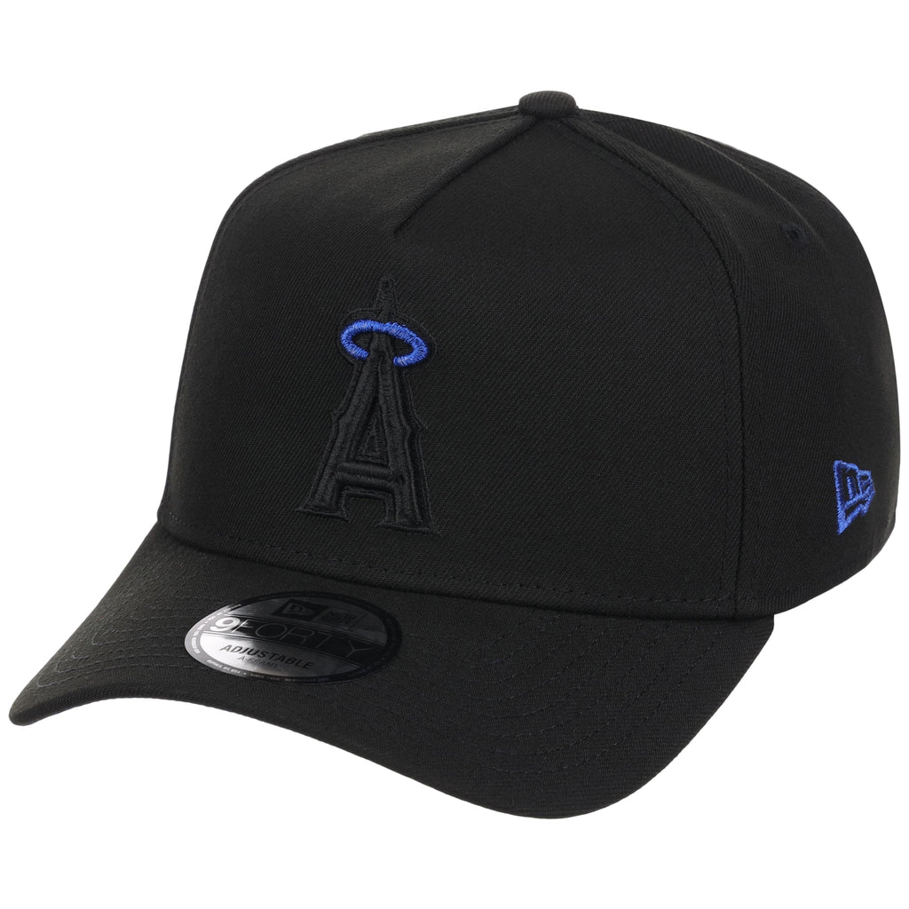 Anaheim Angels MLB Black x Royal FASHION CORE New Era 9FORTY A-Frame