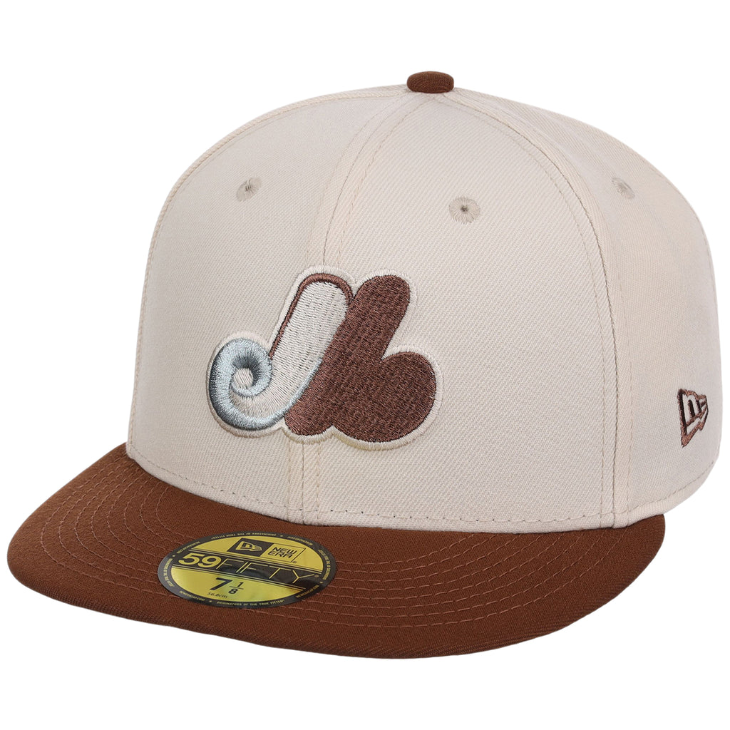 Montreal Expos MLB Auburn Cream New Era 59FIFTY