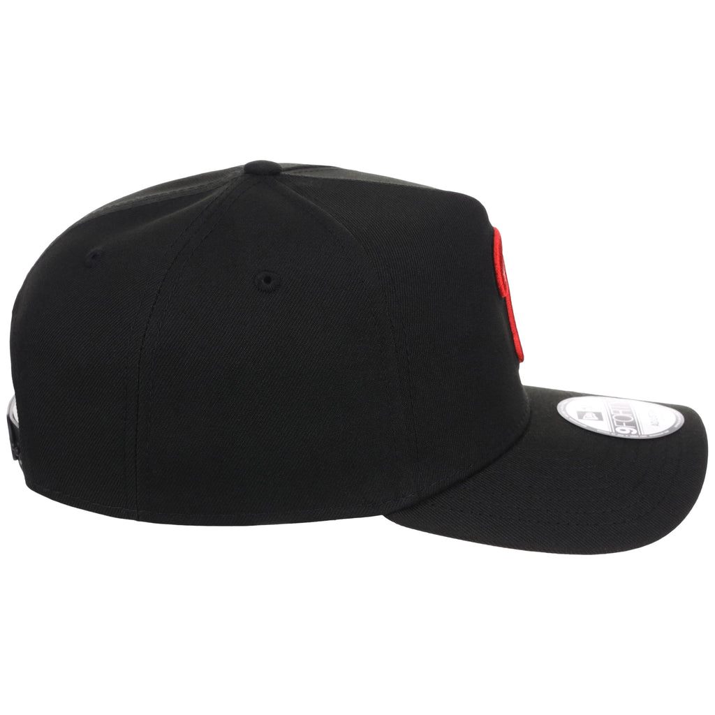 Philadelphia Phillies MLB Black x Red FASHION CORE New Era 9FORTY A-Frame