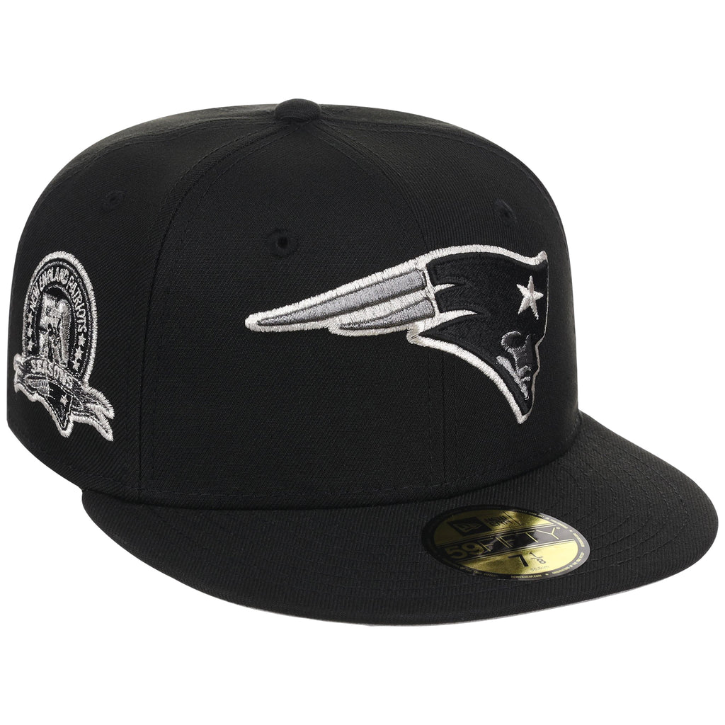 New England Patriots NFL Liquid Titanium New Era 59FIFTY