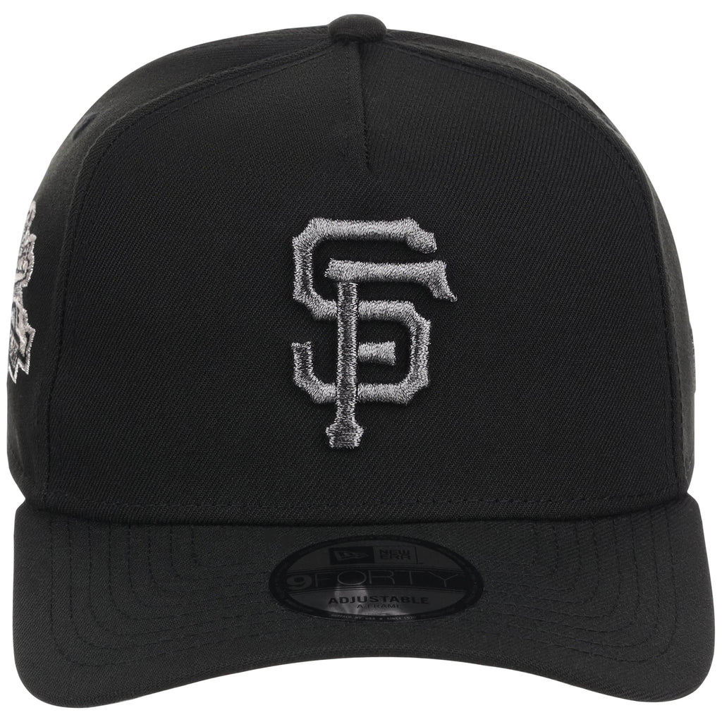 San Francisco Giants MLB Liquid Titanium New Era 9FORTY A-Frame