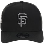 San Francisco Giants MLB Liquid Titanium New Era 9FORTY A-Frame