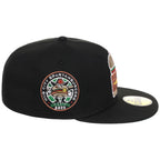 Hub City Spartanburgers MiLB Burger Day New Era 59FIFTY (Black/Black)