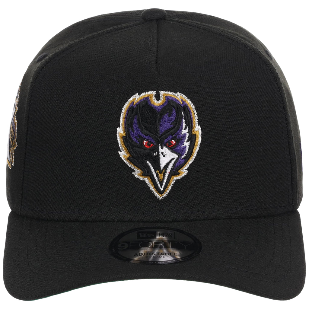 Baltimore Ravens NFL Black Dome New Era 9FORTY A-Frame