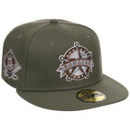Texas Rangers MLB Olive Alloy New Era 59FIFTY