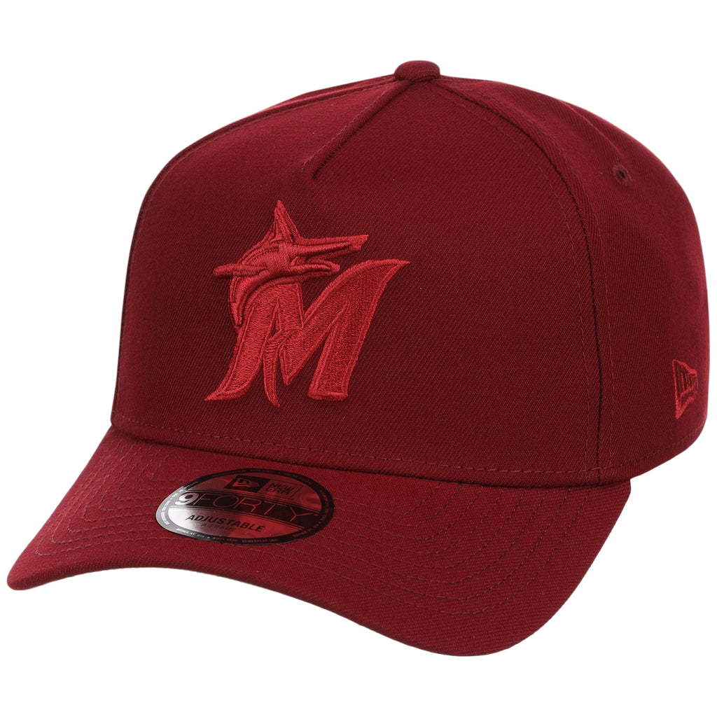 Miami Marlins MLB Cardinal FASHION CORE New Era 9FORTY A-Frame