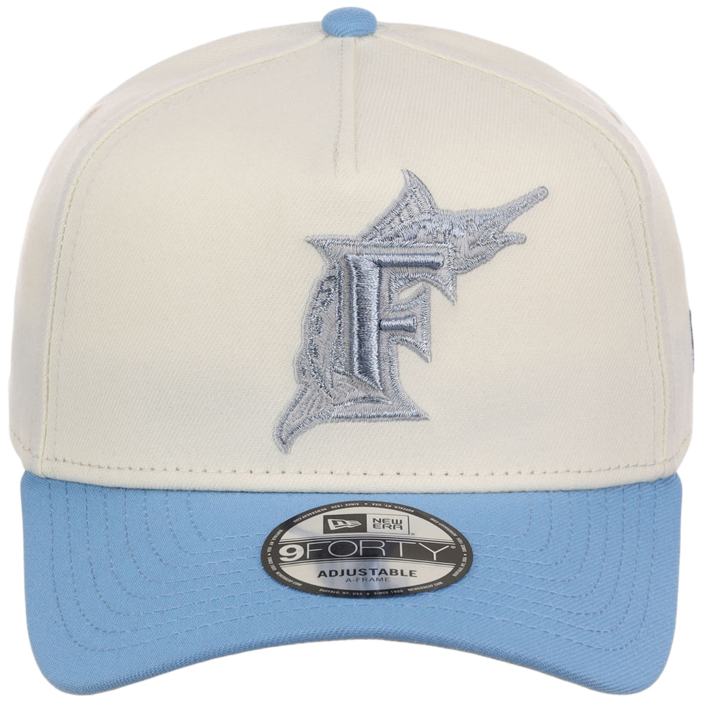 Miami Marlins MLB Chrome x Sky FASHION CORE New Era 9FORTY A-Frame