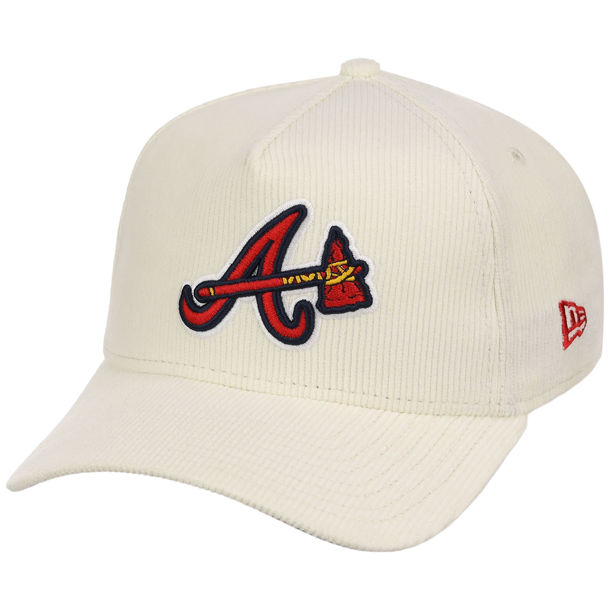 Atlanta Braves MLB Chrome Cord FASHION CORE New Era 9FORTY A-Frame