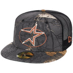 Houston Astros MLB Black Realtree Trucker New Era 59FIFTY