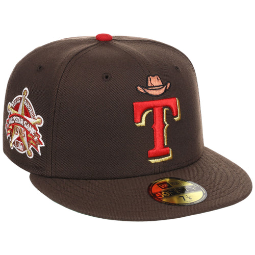 Texas Rangers New Era 59FIFTY (Brown/Brown)