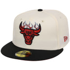 Chicago Bulls Chicago Sole New Era 59FIFTY (Chrome/Black)