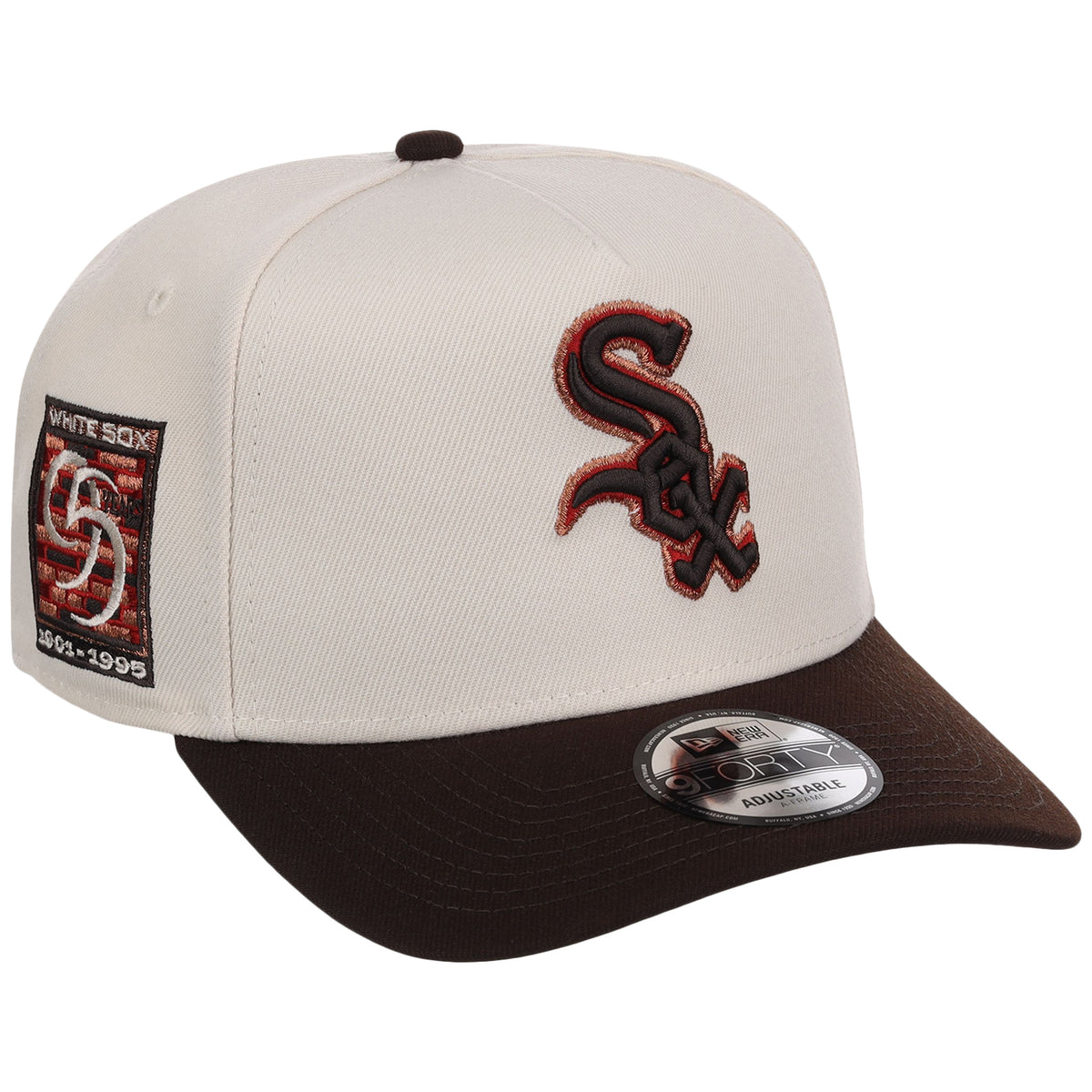 Chicago White Sox MLB Burnished Clay New Era 9FORTY A-Frame – 1