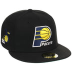 Indiana Pacers NBA Black Dome New Era 59FIFTY
