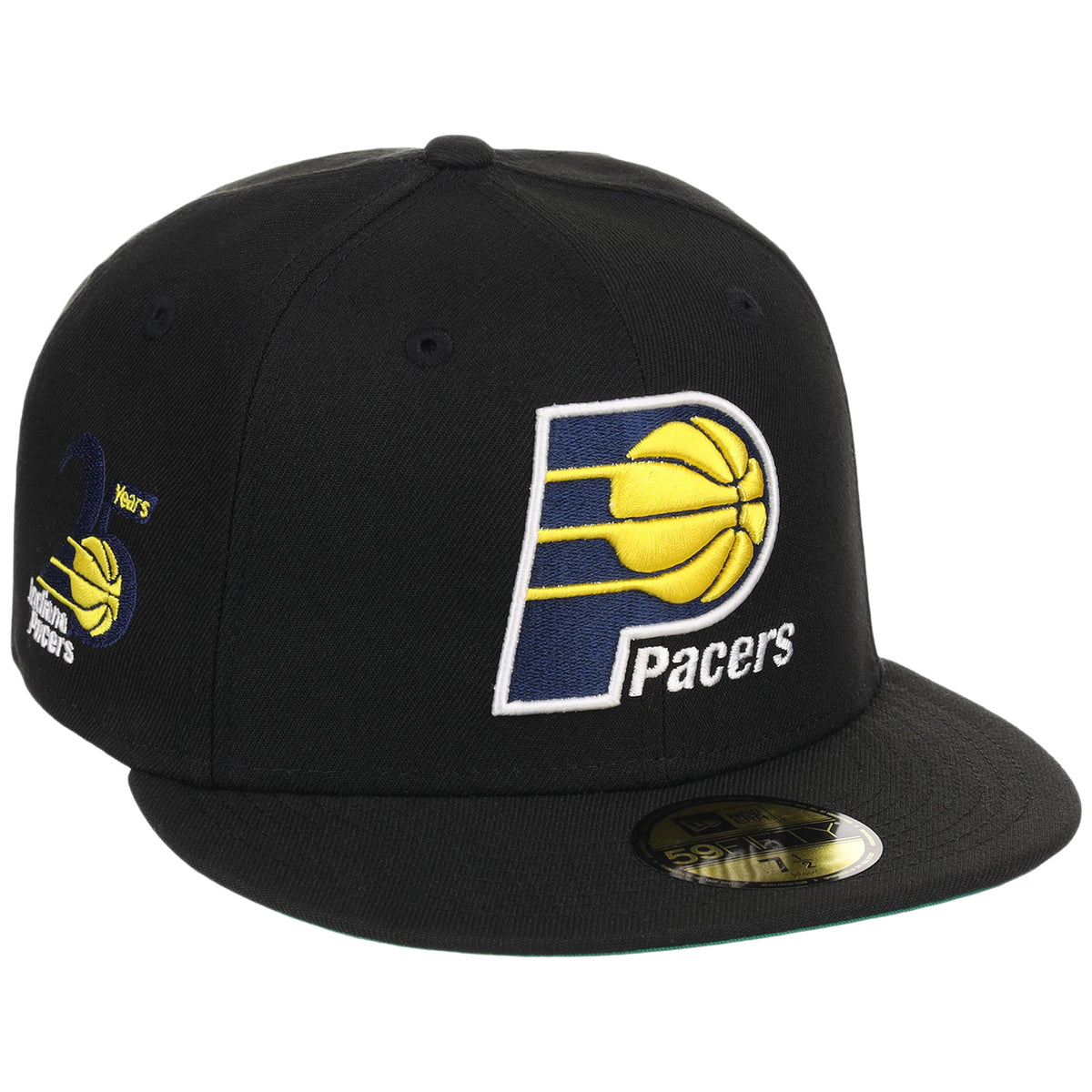Indiana Pacers NBA Black Dome New Era 59FIFTY