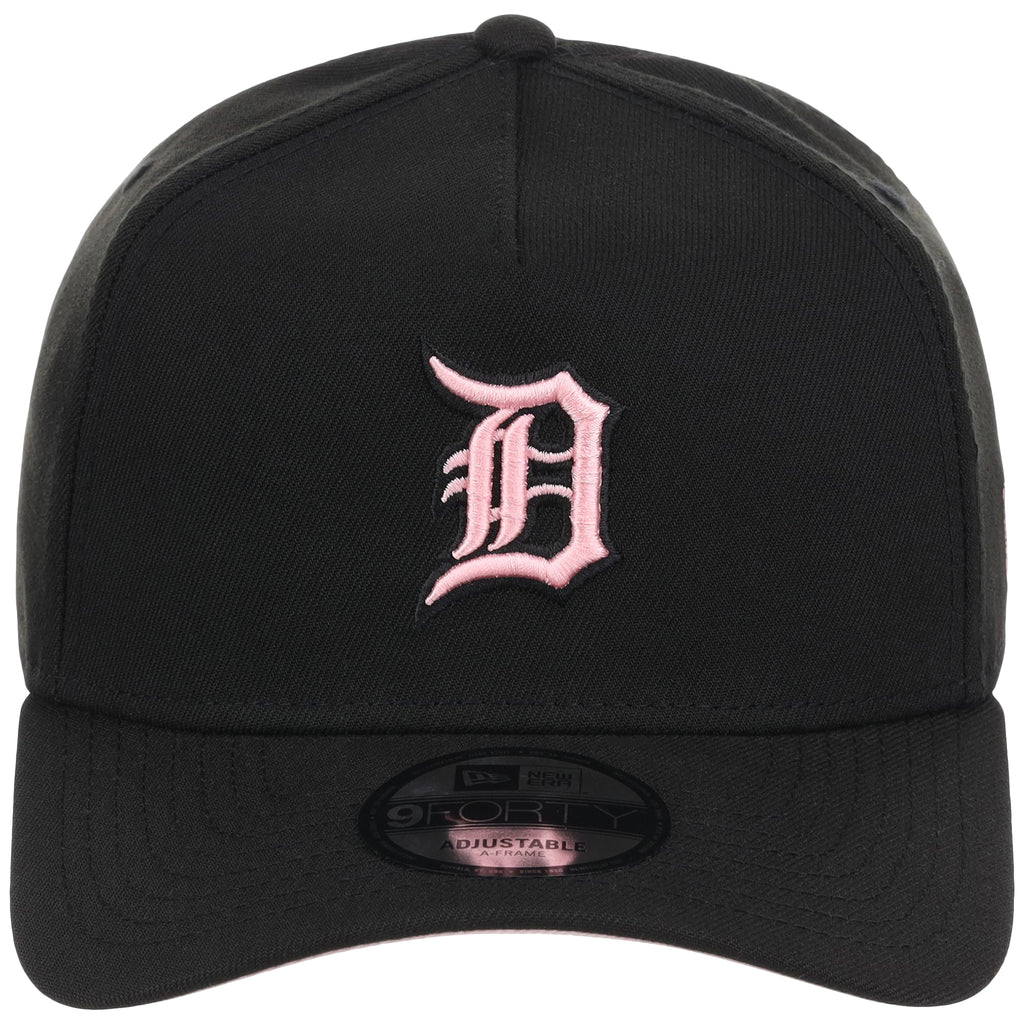 Detroit Tigers MLB Black x Pink FASHION CORE New Era 9FORTY A-Frame