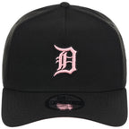 Detroit Tigers MLB Black x Pink FASHION CORE New Era 9FORTY A-Frame