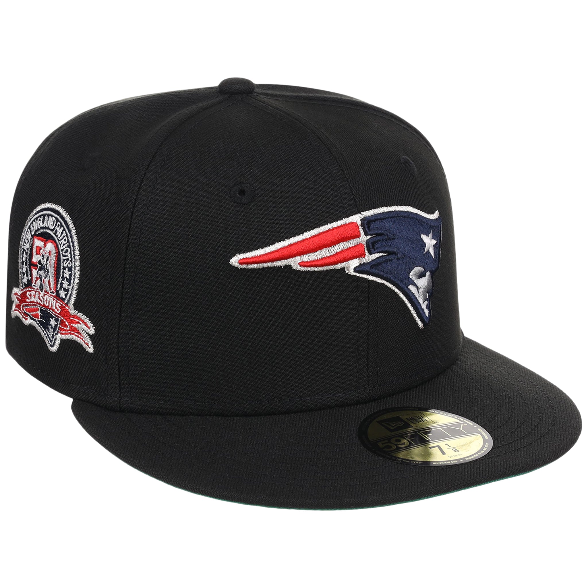New England Patriots NFL Black Dome New Era 59FIFTY