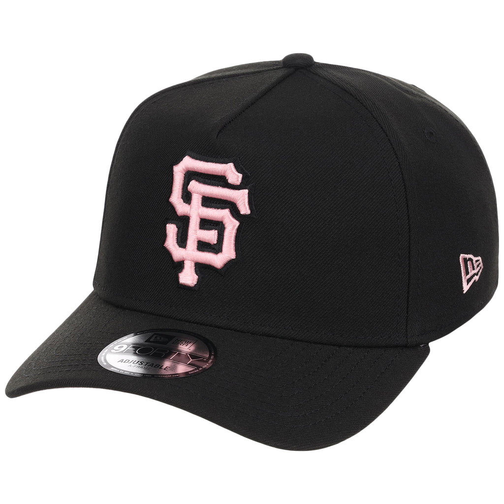 San Francisco Giants MLB Black x Pink FASHION CORE New Era 9FORTY A-Frame
