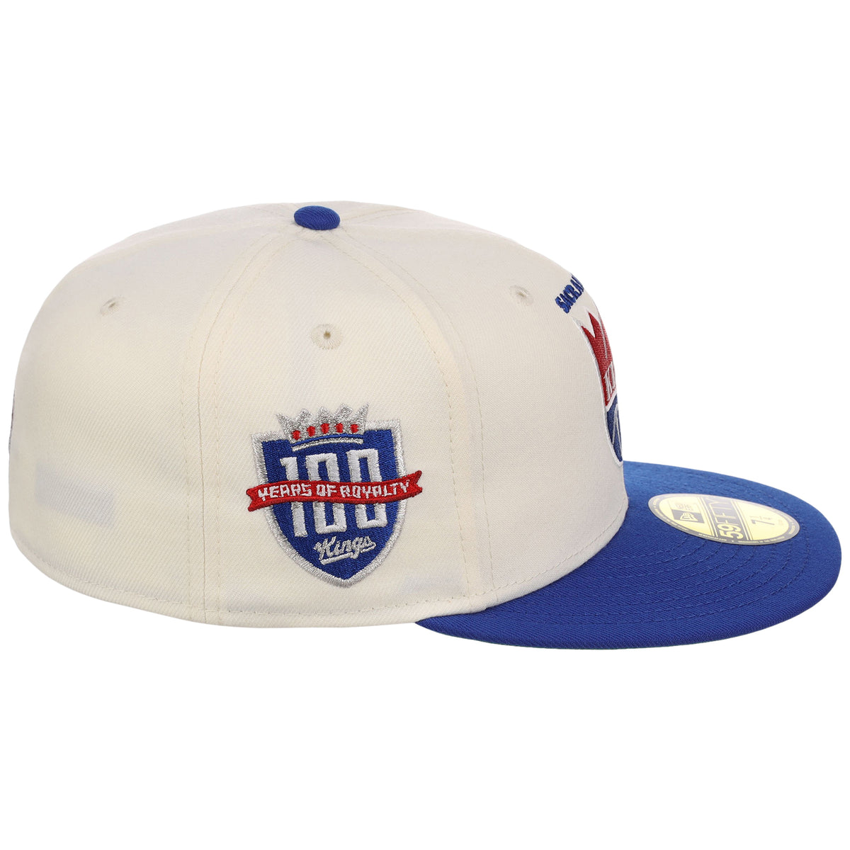 Sacramento Kings NBA Chrome OTC New Era 59FIFTY (Chrome/Royal)