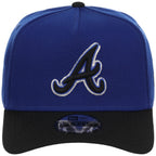 Atlanta Braves MLB Royal x Black FASHION CORE New Era 9FORTY A-Frame
