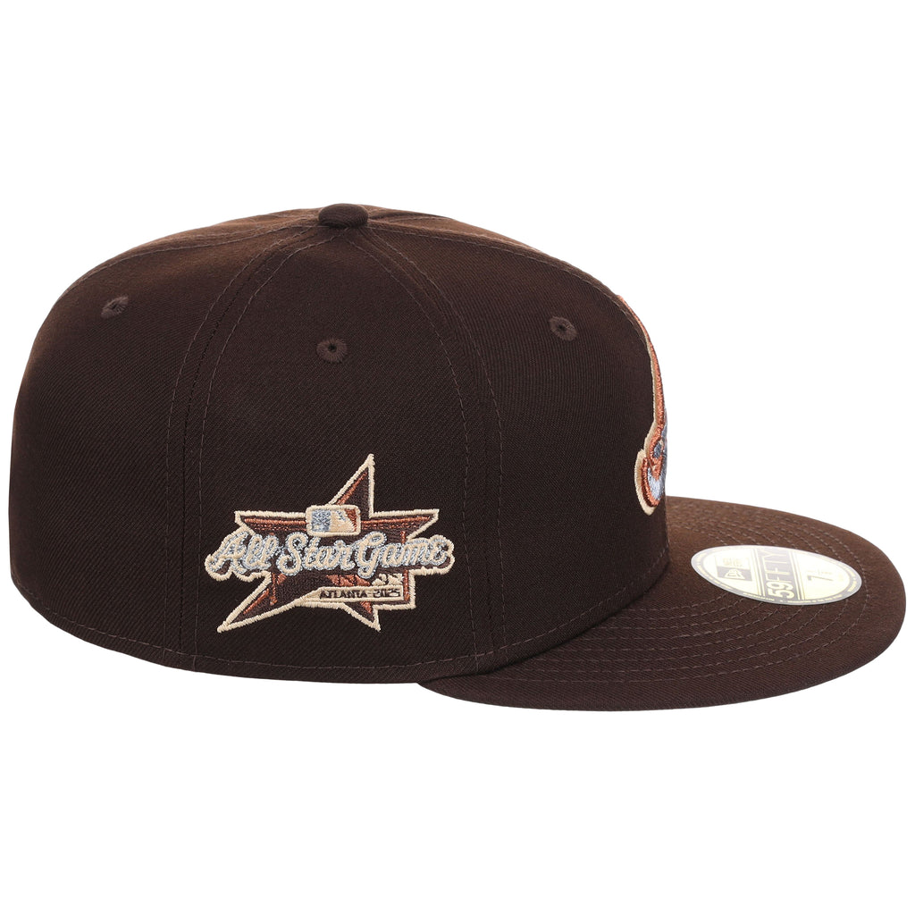 Atlanta Braves MLB Frosted Bark New Era 59FIFTY