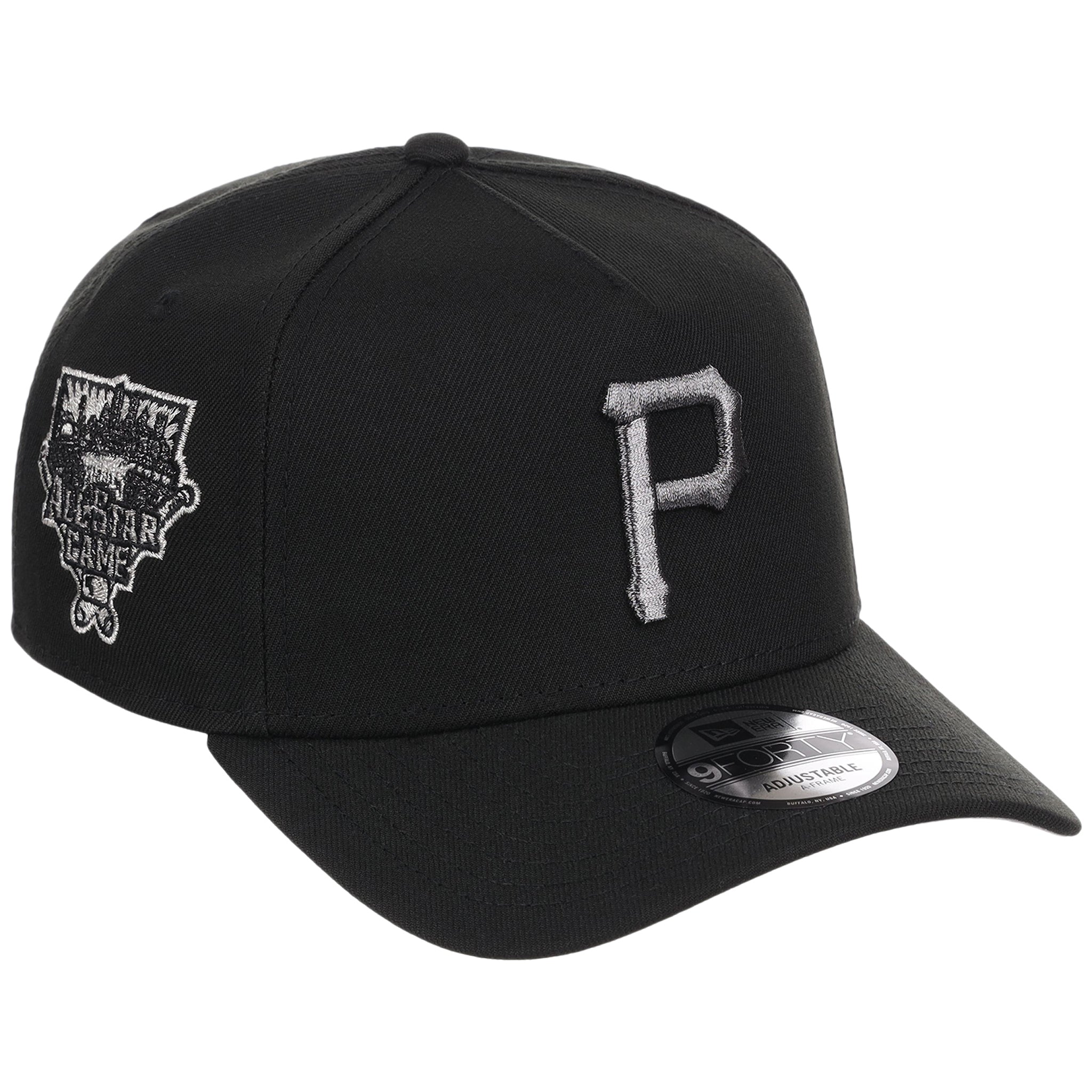 Pittsburgh Pirates MLB Liquid Titanium New Era 9FORTY A-Frame