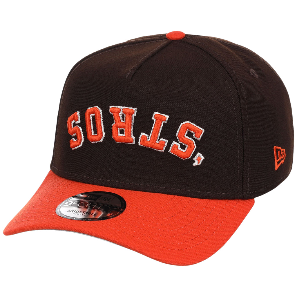 Houston Astros MLB Flipmode 2.0 New Era 9FORTY A-Frame (Black/Orange/Gray)