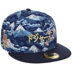 Los Angeles Dodgers Pacific Canvas New Era 59FIFTY (Multi/Dark Royal)