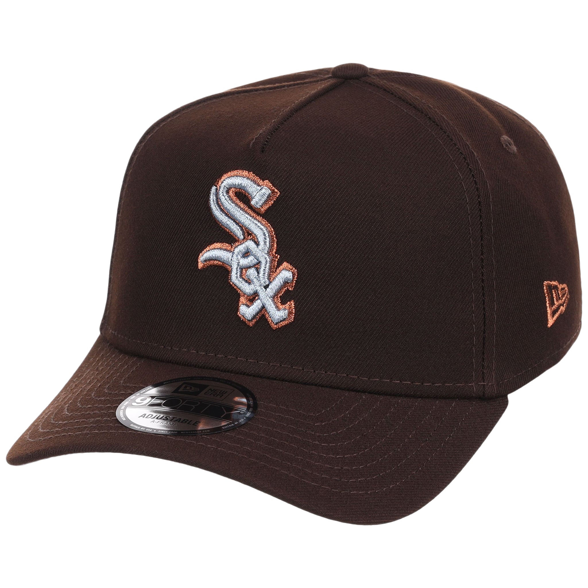 Chicago White Sox MLB Frosted Bark New Era 9FORTY A-Frame