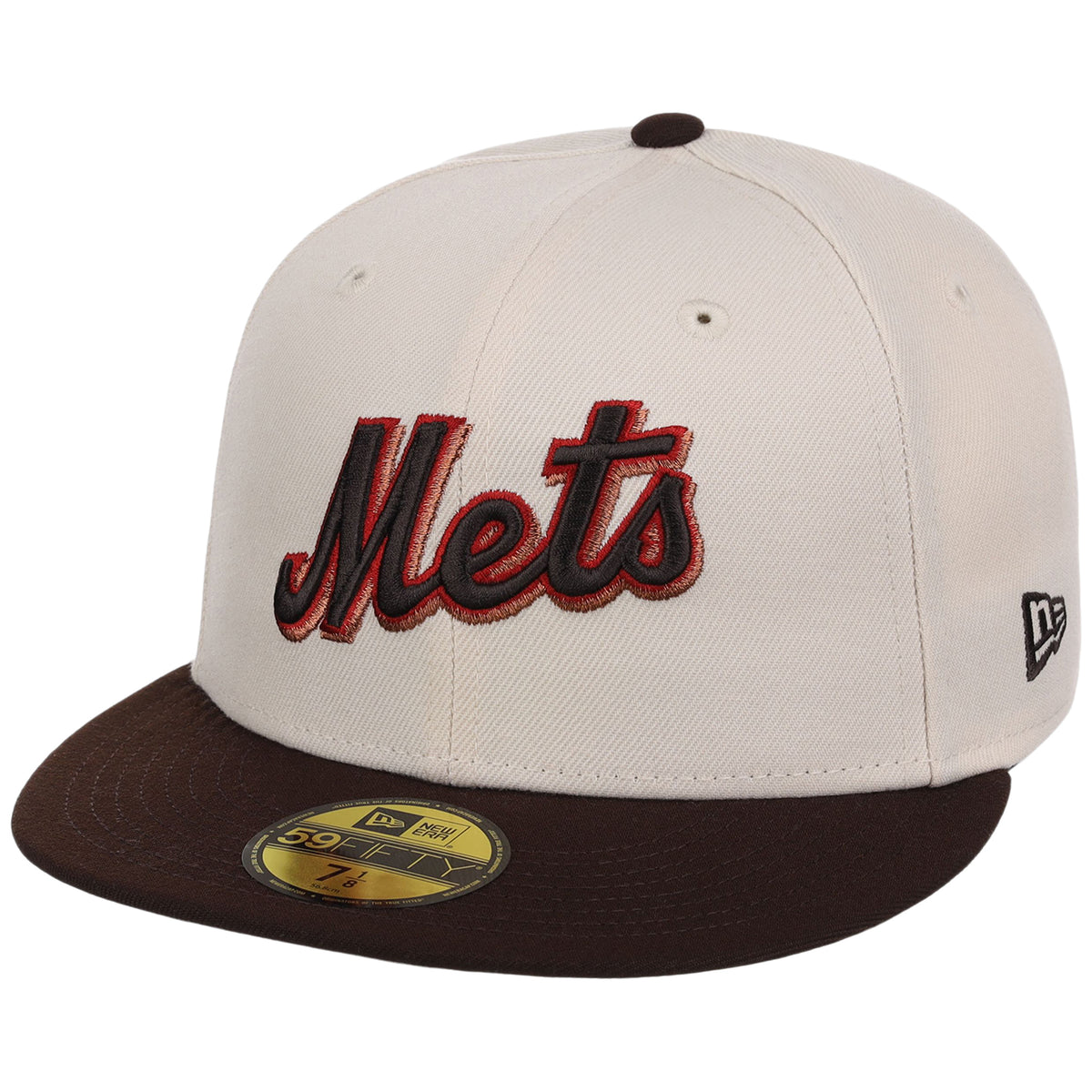New York Mets MLB Burnished Clay New Era 59FIFTY