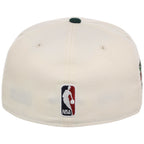 Seattle Supersonics NBA Chrome OTC New Era 59FIFTY (Chrome/Dark Green)