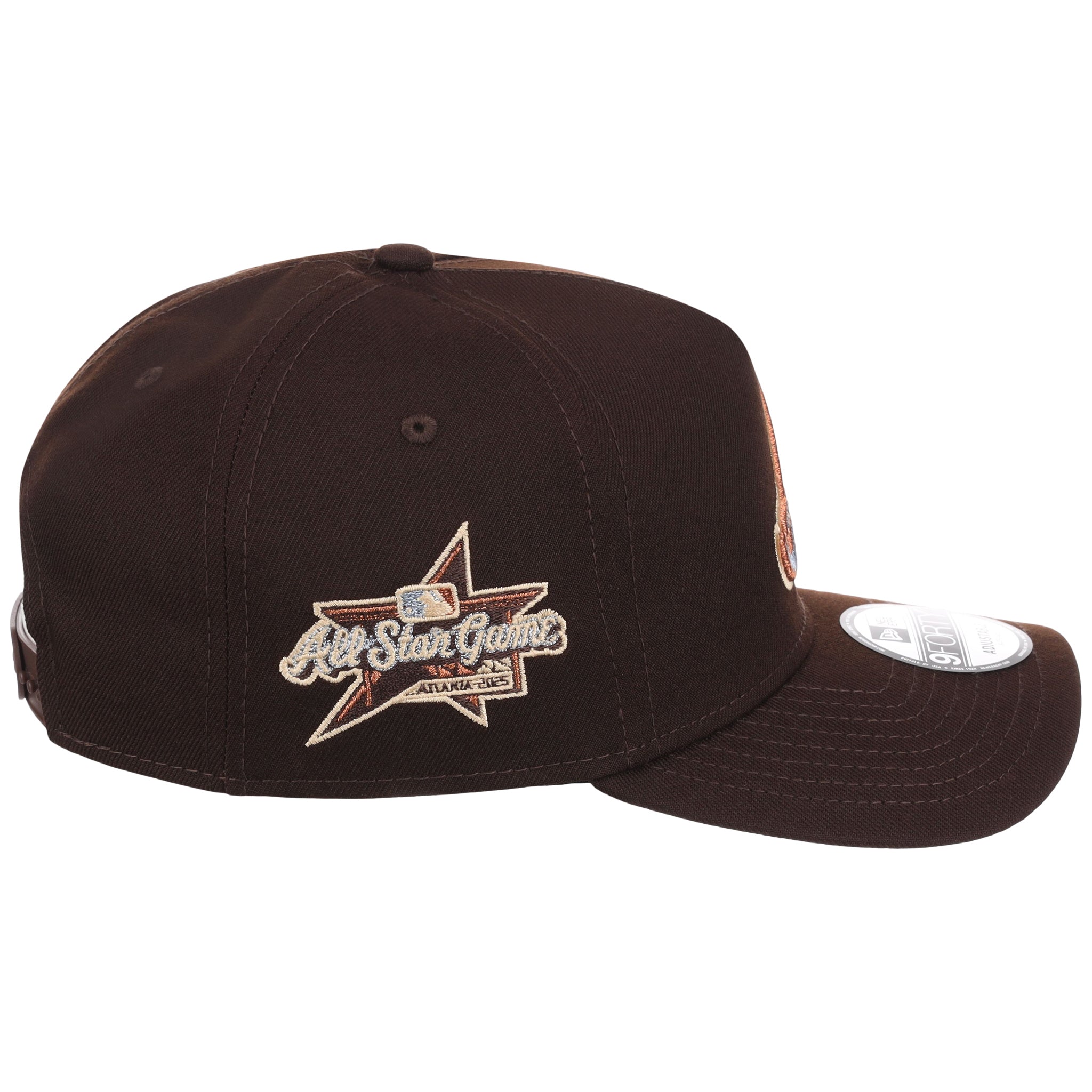Atlanta Braves MLB Frosted Bark New Era 9FORTY A-Frame