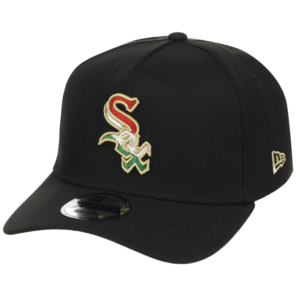 Chicago White Sox (Black/Black) Chicago Southside Crown the City New Era 9FORTY